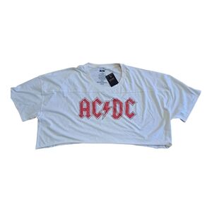 AC/DC Crop Top